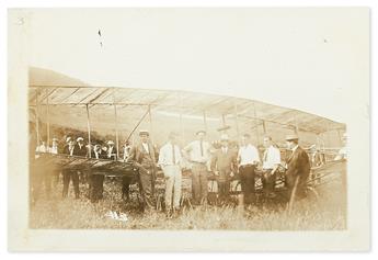 (AVIATORS.) CURTISS, GLENN HAMMOND. Autograph Manuscript Signed, Curtiss, G.H. Curtiss, or in full, 11 times in the third person wi